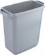 Wertstoffsammler 60l, NW-Nr.: 9000468678 H600xB280xT590mm grau, o.Deckel,lebensmittelecht DURABLE