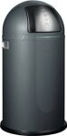 Abfallsammler Pushboy, NW-Nr.: 9000468680 Ø390xH755mm 50l graphit, WESCO   