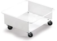 Fahrwagen m.4 Lenkrollen, NW-Nr.: 9000468685 Wertstoffsammler 90l weiß, DURABLE   