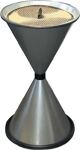 Standascher D405xH770mm anthrazit Stahlbl.TKG