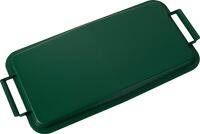 Deckel PP grün, NW-Nr.: 9000468812 B285xT555mm Abfallsammler, 60l GRAF   
