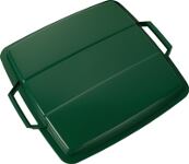 Deckel PP grün, NW-Nr.: 9000468842 B485xT510mm Abfallsammler, 90l GRAF   
