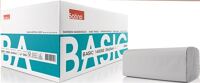 Papierhandtücher Satino Basic 1-lagig natur L230xB250ca.mm f.9000 469 080 ELOS