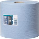 Putztuch TORK 130081, NW-Nr.: 9000469169 L340xB235ca.mm blau, 3-lagig,bedruckt 350 Tücher/Rolle TORK  