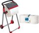 Papierspender-Set, NW-Nr.: 9000469203 H1006xB646xT530ca.mm Set, TORK 4 Rll. Tork 9000469173, starke Mehrzweck Papiert.