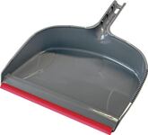 Kehrschaufel MEGA m.Lippe Ku.grau Bl.L330xB400mm PEGGY PERFECT