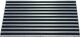Aluprofilmatte schwarz Bürsten L585xB985mm