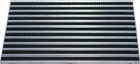 Aluprofilmatte schwarz Bürsten L785xB1585mm