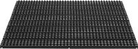 Fußmatte schwarz PP L385xB590xS22mm