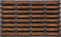 Fußmatte schwarz/natur 60% Gum./40% Kokos L750xB450xS25mm