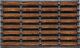 Fußmatte schwarz/natur 60% Gum./40% Kokos L750xB450xS25mm