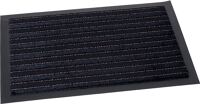 Schmutzfangmatte, NW-Nr.: 9000471450 schwarz, m. Doppelfunktion B.400xL.600mm, Vinylrücken  