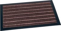 Schmutzfangmatte, NW-Nr.: 9000471453 braun, m. Doppelfunktion B.400xL.600mm, Vinylrücken  