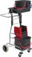 Reinigungswagen Eimer 1x17l u.2x6 l/Presse/Schale STA VERMOP