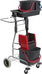 Reinigungswagen Eimer 1x17l u.2x6 l/Presse/Schale STA VERMOP