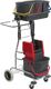 Reinigungswagenset Eimer 1x17l,3x6l/Presse/Stiel/ Halter/5Mopps STA