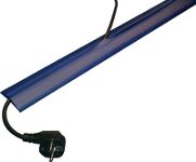 Kabelbrücken L3000xB62xH12mm Ku.schwarz m.Doppelklebeband EHA