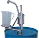 Handhebelpumpe Alu.0,5 l/Hub f.selbst schmierende Medien