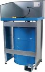 Kleinteilereiniger f.200l-Fass Stahlbl.verz.Standmodell