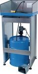 Kleinteilereiniger f.50-60l-Fass Stahlbl.verz.Standmodell RAPID