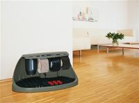 Schuhputzmaschine Alu.Gehäuse anthrazit H320xB600xT380mm