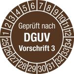 Mehrjahresprüfplakette D.30mm J.2025-2034 Folie