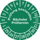 Mehrjahresprüfplakette D.30mm Prüfung bestanden 25-30 Folie Btl.a 100 St.