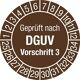 Mehrjahresprüfplakette D.30mm J.2026-2035 Folie Btl.a 100 St.