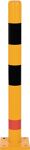 Rammschutzpoller Rohr-Ø90xH1000mm gelb z.Aufdübeln Polyurethan