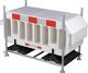 Transport- u.Lagergestell f.15 Absperrgitter 47,2 kg
