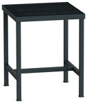 Schweißtisch L700xB700xH850mm grau m.Rostarbeitsfläche H.40mm