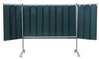 Lamellen-Schutzvorhang mobil 2mm rotbraun