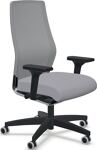 Bürodrehstuhl m.Synchr.-Techn.schwarz tonal 400-520mm m.Lehnen Trgf.110kg ZÜCO