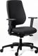Bürodrehstuhl m.Synchr.-Techn.schwarz/schwarz 390-510mm