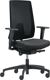 Bürodrehstuhl m.Synchr.-Techn.schwarz 400-520mm m.Lehnen Trgf150kg DAUPHIN