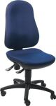 Bürodrehstuhl m.Permanentkontakt blau 420-550mm Trgf.110kg TOPSTAR