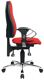 Bürodrehstuhl m.Permanentkontakt rot 460-560mm m.Rl.TOPSTAR