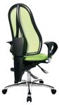 Bürodrehstuhl m.Permanentkontakt apfelgrün/apfelgrün 460-560mm m.Rl.TOPSTAR