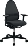 Bürodrehstuhl Soft Sitness Art m.Auto-Syncronmechanik schwarz 440-520mm