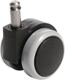 Rl.f.harte BD D.55mm f.Bürodrehstuhl Stift-L.25mm 5 St./Btl.TOPSTAR