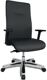 Bürodrehstuhl m.Punktsynchront. anthrazit 440-520mm m.Armleh. Trgf.150kg TOPSTAR