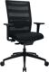 Bürodrehstuhl m.Synchr.-Techn.schwarz/schwarz 420-540mm