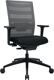 Bürodrehstuhl m.Synchr.-Techn.schwarz/grau 420-540mm m.Lehnen Trgf.110kg TOPSTAR