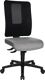 Bürodrehstuhl m.Synchr.-Techn.schwarz/hellgrau 460-560mm Trgf.110kg TOPSTAR