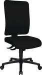 Bürodrehstuhl m.Synchr.-Techn.schwarz 450-550mm Trgf.110kg TOPSTAR
