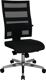 Bürodrehstuhl Punktsynchr.-T.schwarz/schwarz 450-550mm Trgf.110kg TOPSTAR