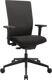 Bürodrehstuhl Synchr.-M.schwarz/schwarz 420-540mm m.Lehnen Trgf.110kg TOPSTAR