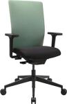 Bürodrehstuhl Synchr.-M.schwarz/mintgrün 420-540mm m.Lehnen Trgf.110kg TOPSTAR