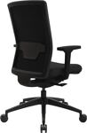 Bürodrehstuhl Synchr.-M.schwarz 450-570mm m.Lehnen Trgf.110kg TOPSTAR
