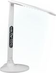Schreibtischlampe Ku.weiß H.700mm m.Standfuß u.5-Stufen-Dimmer m.LED